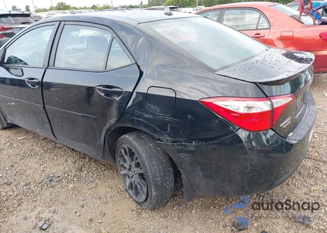 2016 Toyota Corolla S W/Special Edition Pkg из США, поврежденный, VIN 2T1BURHE2GC520671